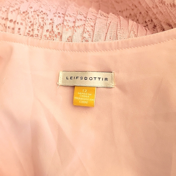 🍃 Leifsdottir Anthropologie dress Sz 12 - Picture 11 of 13